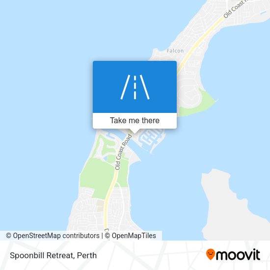 Spoonbill Retreat map