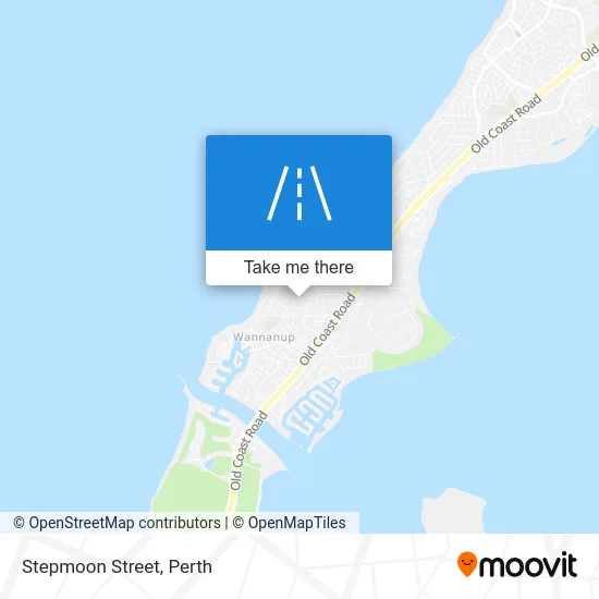 Mapa Stepmoon Street