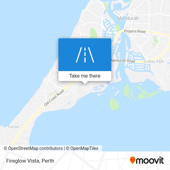 Fireglow Vista map