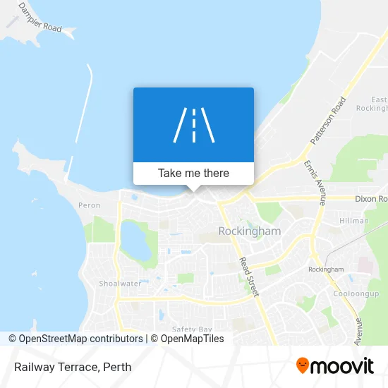 Mapa Railway Terrace