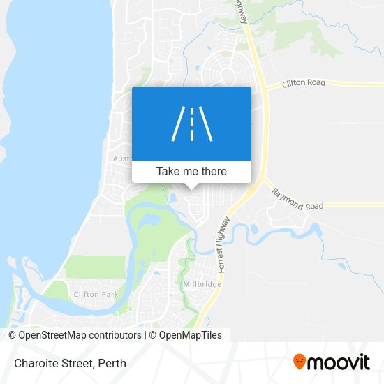 Charoite Street map