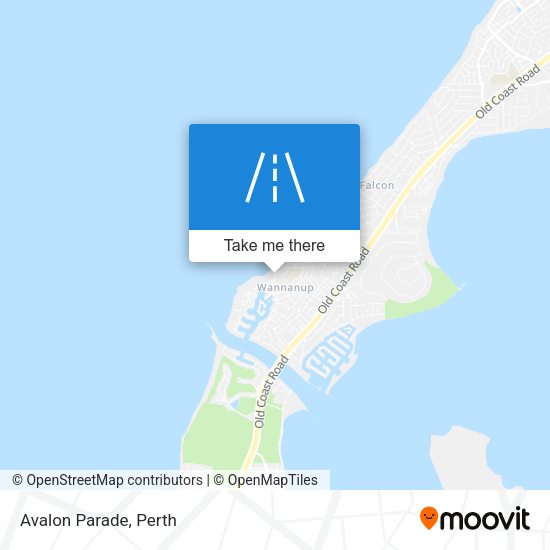 Avalon Parade map