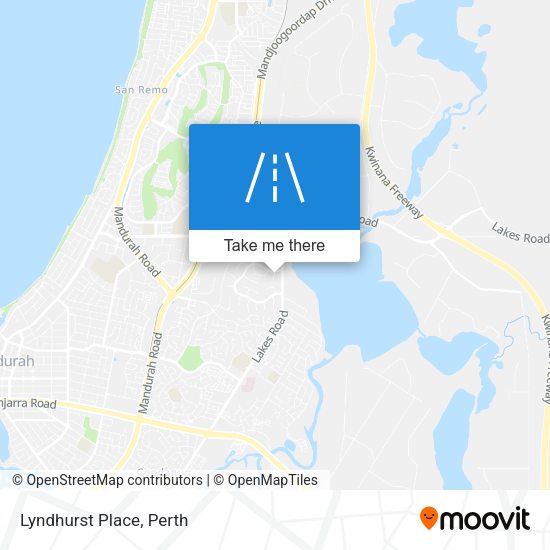Lyndhurst Place map