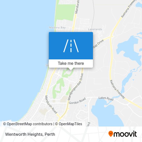 Wentworth Heights map