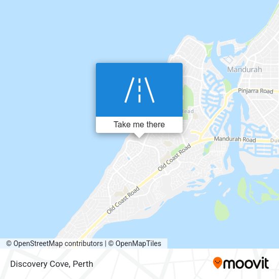 Discovery Cove map