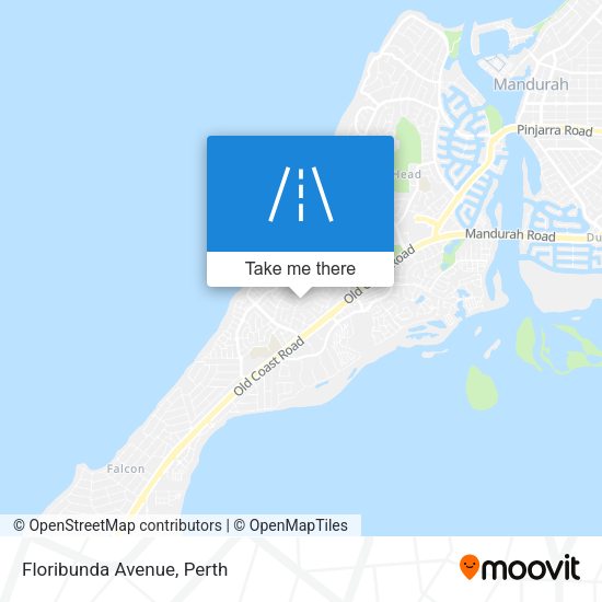 Floribunda Avenue map