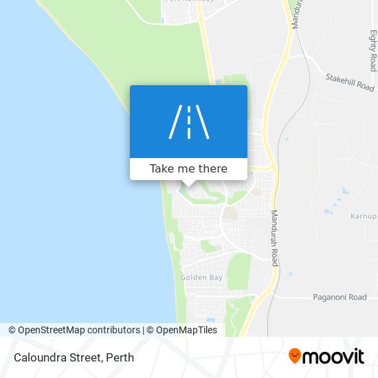 Caloundra Street map