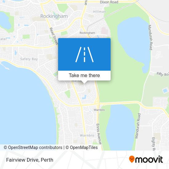Fairview Drive map