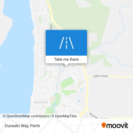 How to get to Dunedin Way in Australind by Bus?