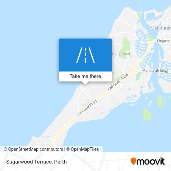 Sugarwood Terrace map