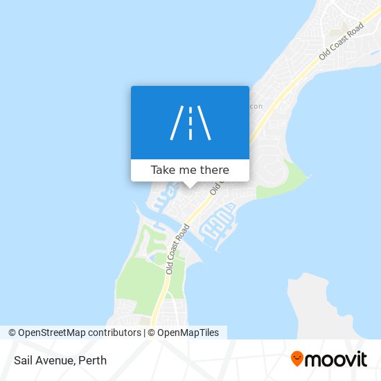 Sail Avenue map