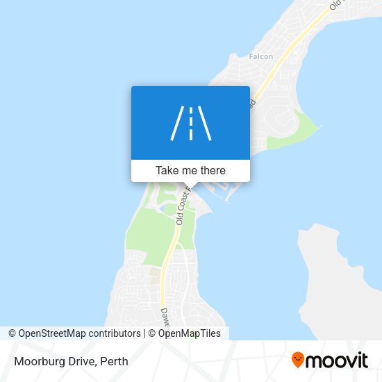 Moorburg Drive map