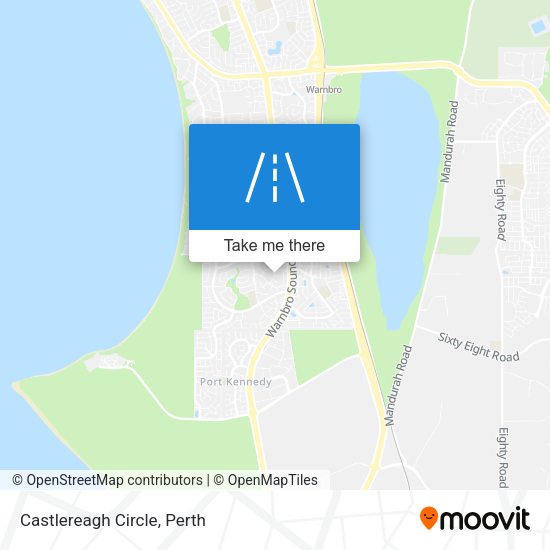 Castlereagh Circle map