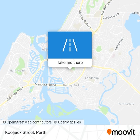 Kooljack Street map