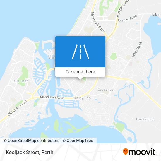 Mapa Kooljack Street