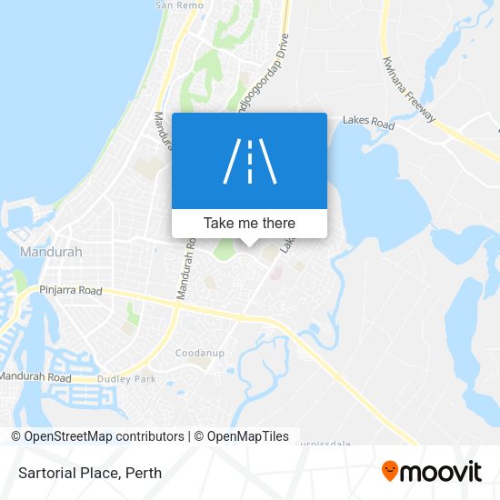 Sartorial Place map