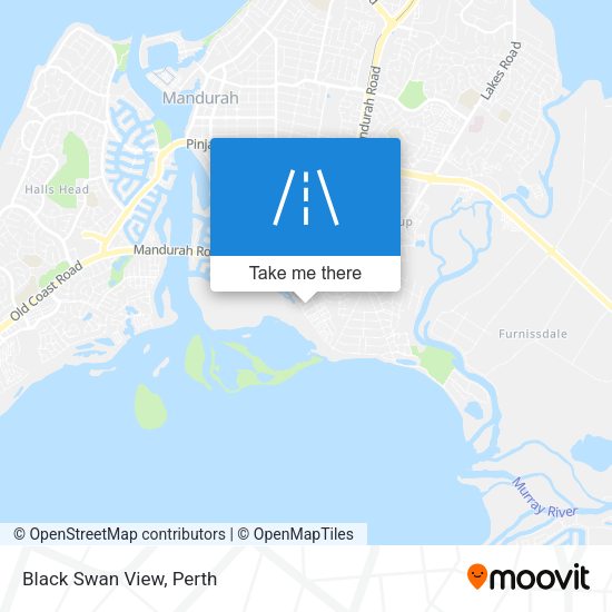 Black Swan View map