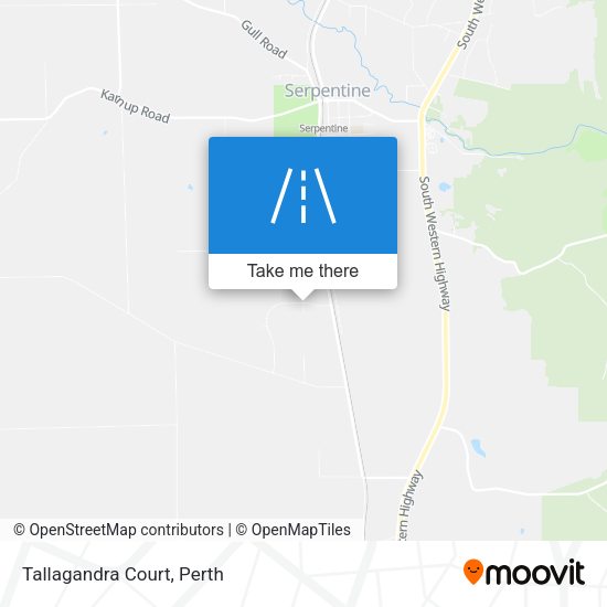 Tallagandra Court map