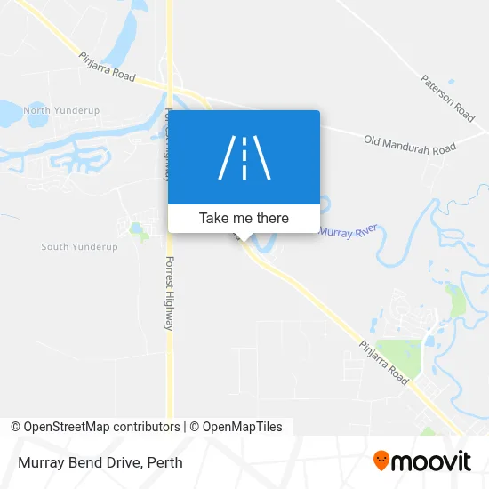 Mapa Murray Bend Drive