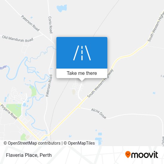 Flaveria Place map