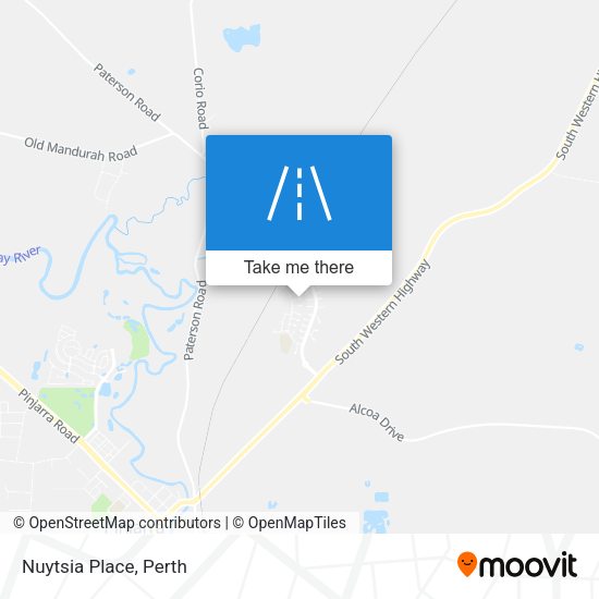Nuytsia Place map