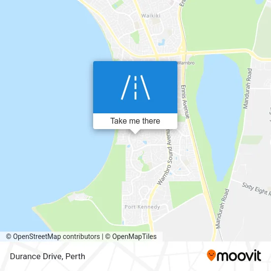 Durance Drive map
