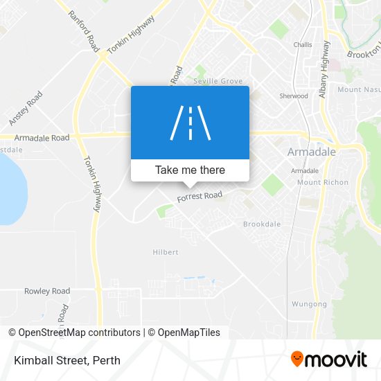 Kimball Street map