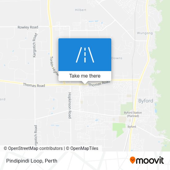Pindipindi Loop map