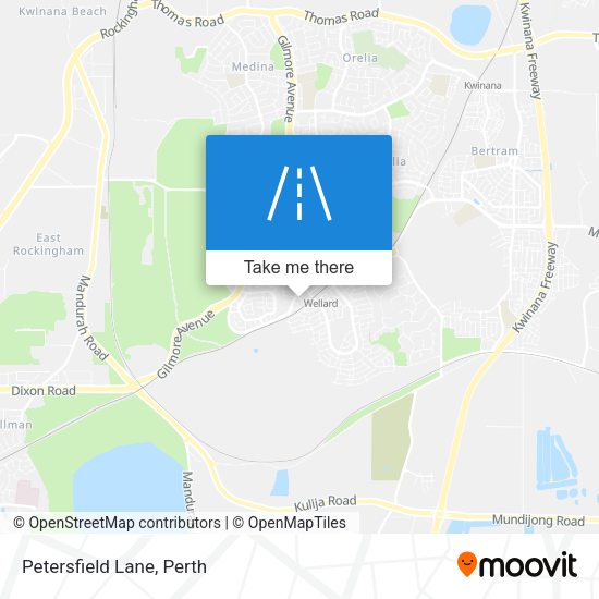 Petersfield Lane map