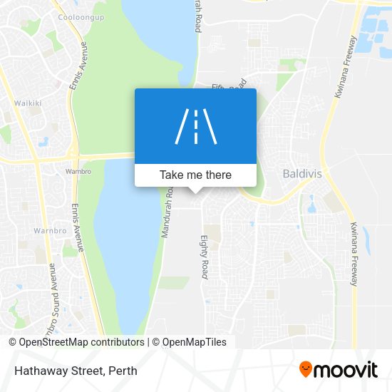 Hathaway Street map