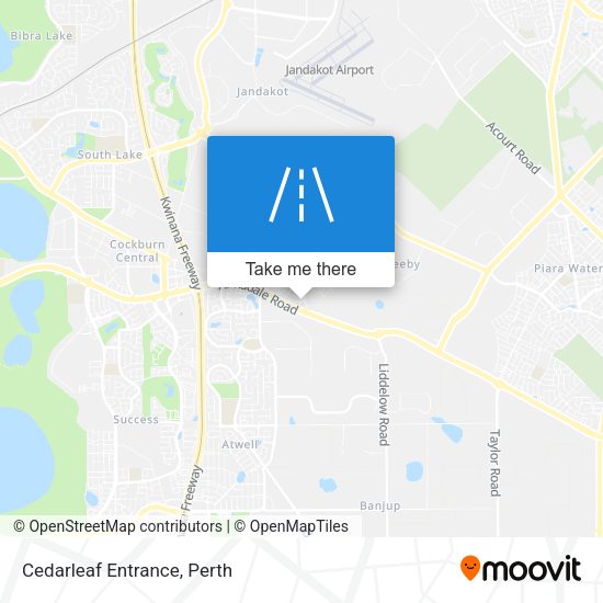 Cedarleaf Entrance map