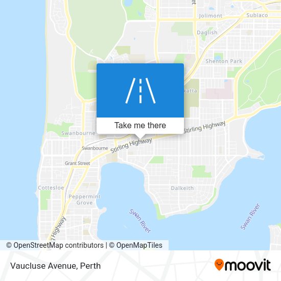 Vaucluse Avenue map