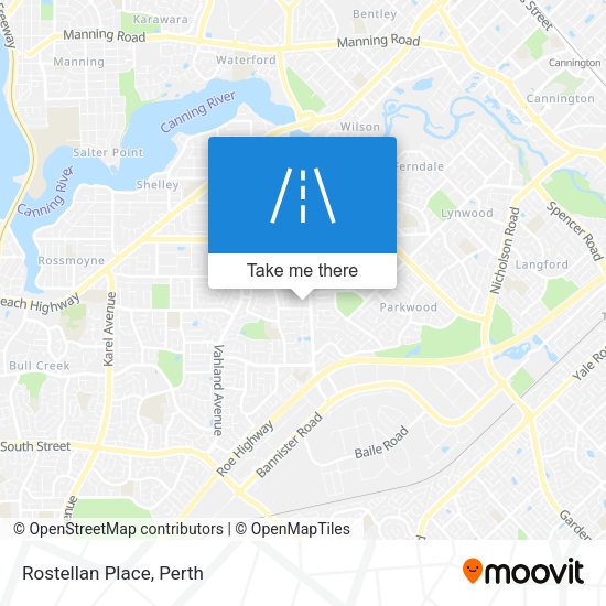 Rostellan Place map