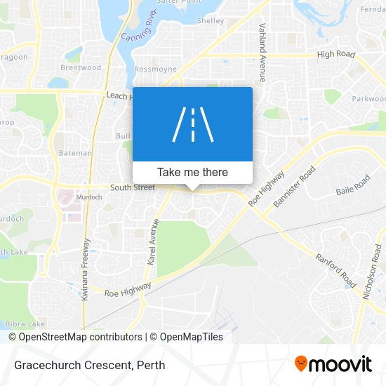 Gracechurch Crescent map