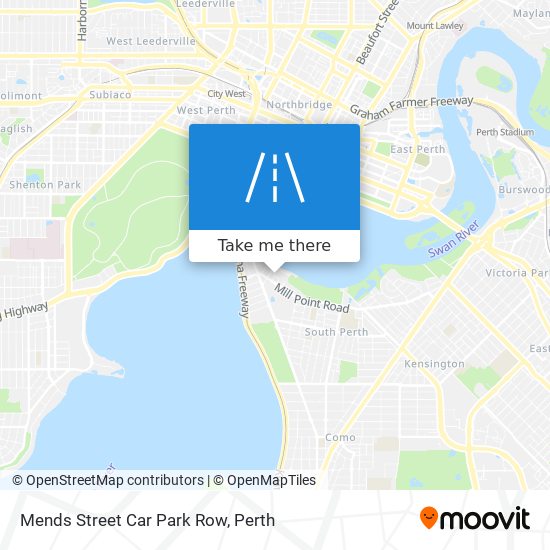 Mends Street Car Park Row map