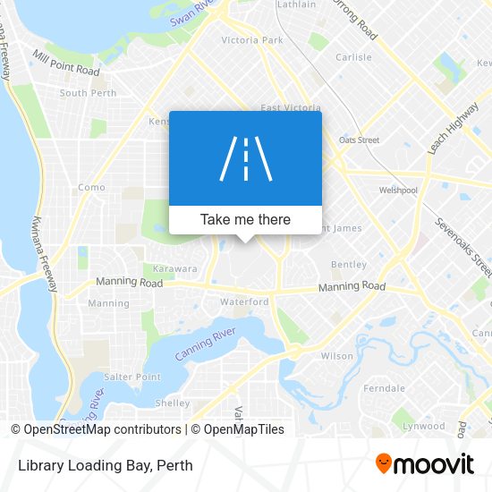 Library Loading Bay map