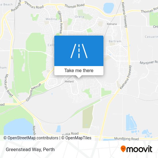 Greenstead Way map