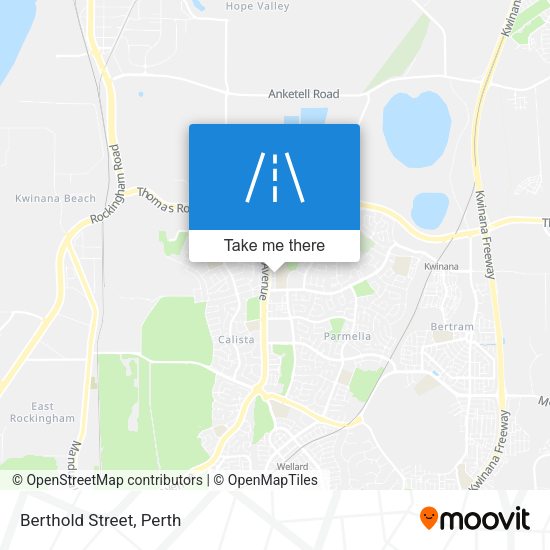 Berthold Street map