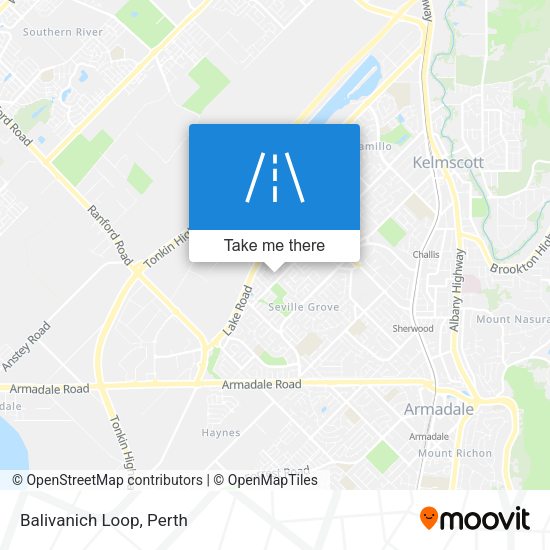 Balivanich Loop map