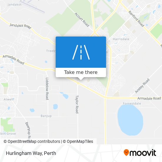 Hurlingham Way map