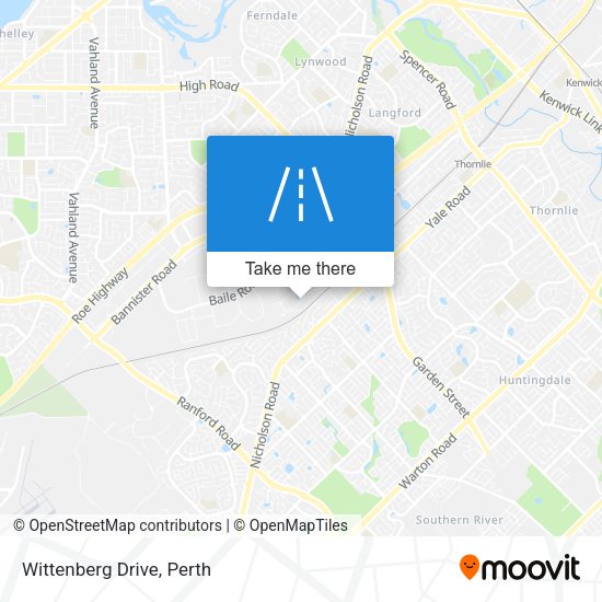 Wittenberg Drive map