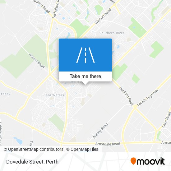 Dovedale Street map