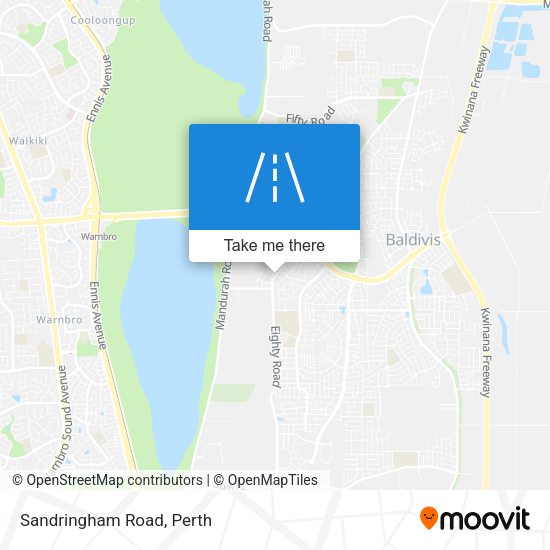 Sandringham Road map