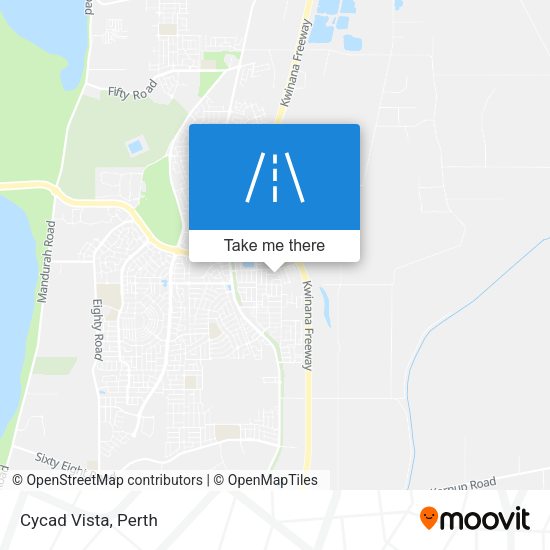 Cycad Vista map