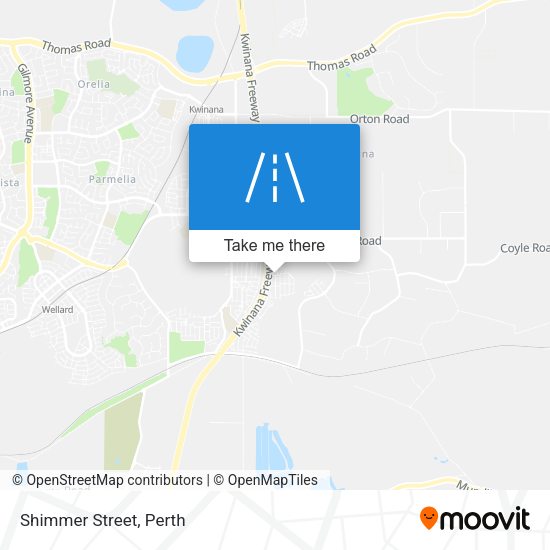 Shimmer Street map