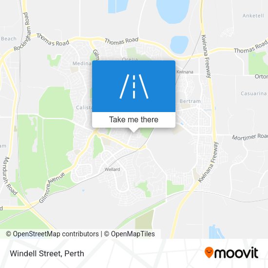 Windell Street map