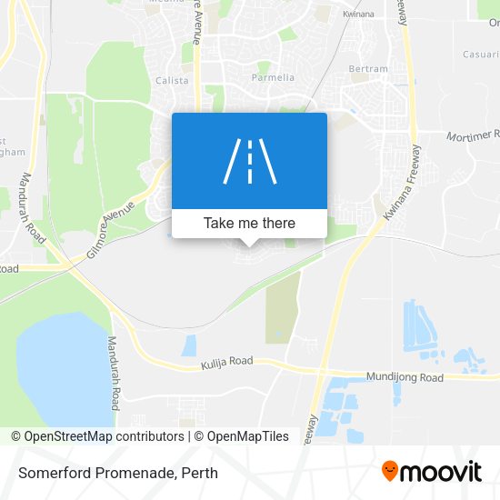 Somerford Promenade map