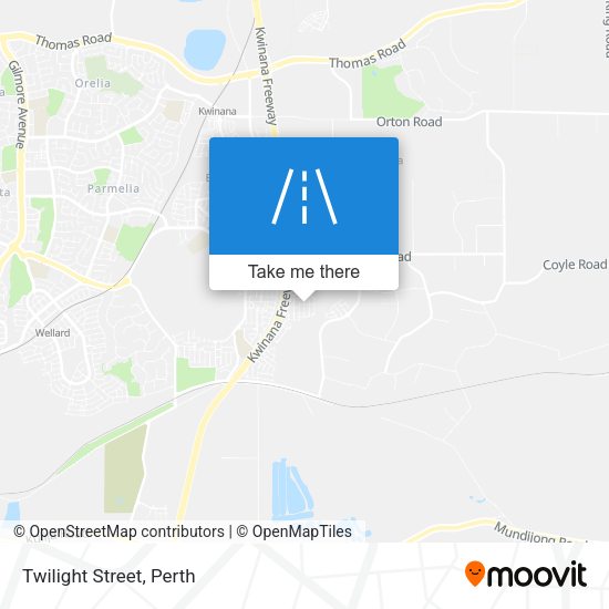 Twilight Street map