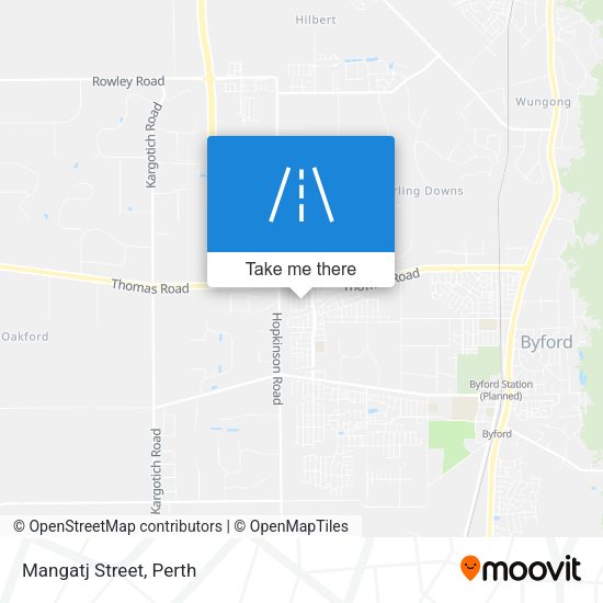 Mangatj Street map
