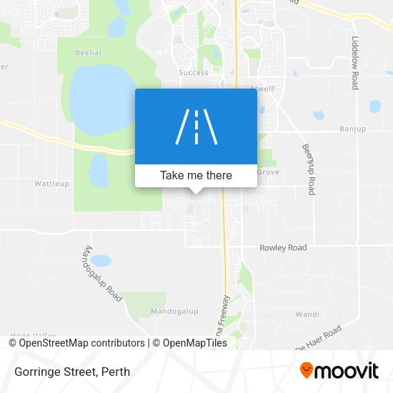 Gorringe Street map
